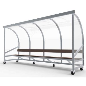 Verplaatsbare Dug-out model C met bank