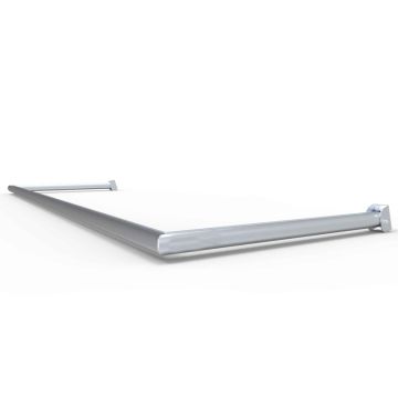 Aluminium grondkader voor vast voetbaldoel 300 cm