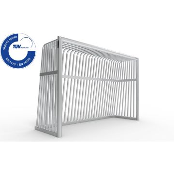 Anti vandalisme voetbaldoel 300 x 200 cm - TÜV gekeurd rond profiel