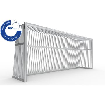 Anti vandalisme voetbaldoel 500 x 200 cm - TÜV gekeurd rond profiel