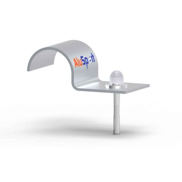 Voetbaldoel verankering klemplaat met keilbout (60/61)