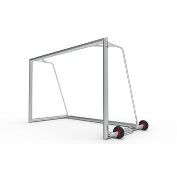 Professioneel Voetbaldoel 300x200x150 cm - Transportwielen aan de zijkant