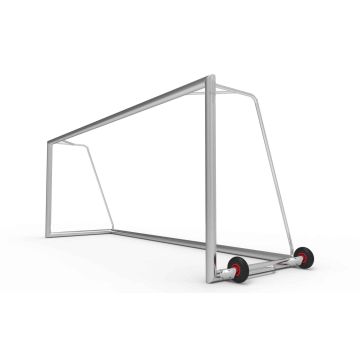 Professioneel Voetbaldoel 500x200x150 cm - Transportwielen aan de zijkant