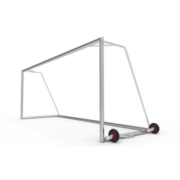 Professioneel Voetbaldoel 500x200x170 cm - Transportwielen aan de zijkant