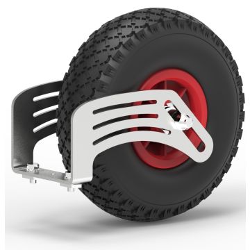 Transportwiel voetbaldoel
