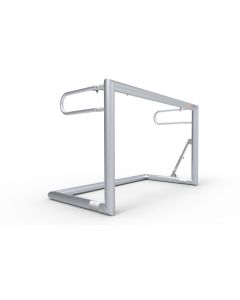 Inklapbaar Aluminium Voetbaldoel 160x100x80 cm