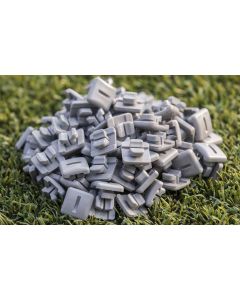 Kunststof nethaak vlak vierkant grijs 11mm