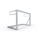 Inklapbaar Aluminium Voetbaldoel 160x100x80 cm