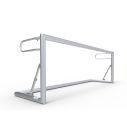 Inklapbaar Aluminium Voetbaldoel 300x100x80 cm