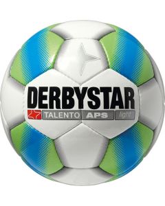 Derbystar voetbal talento APS light wit/groen/blauw