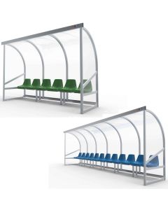 Dug-out model A met kuipstoelen