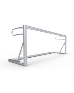 Inklapbaar Aluminium Voetbaldoel 300x100x80 cm