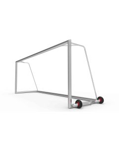 Professioneel Voetbaldoel 500x200x150 cm - Transportwielen aan de zijkant