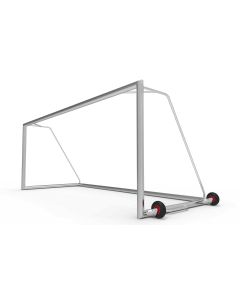 Professioneel Voetbaldoel 500x200x200 cm - Transportwielen aan de zijkant
