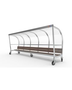 Verplaatsbare Dug-out model PRO met bank