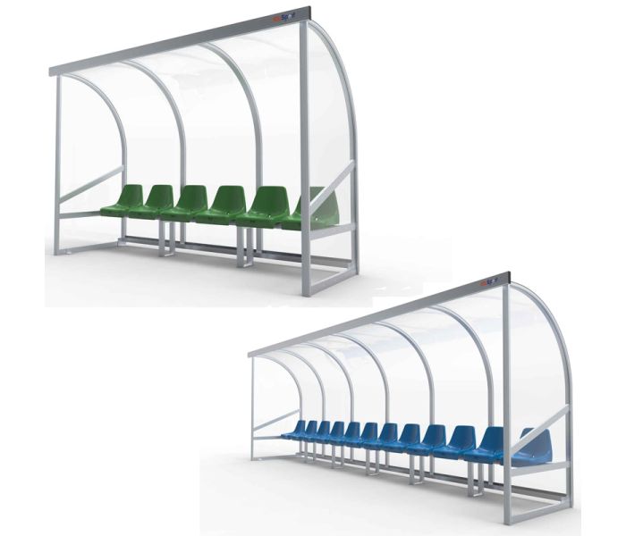 Dug-out model A met kuipstoelen