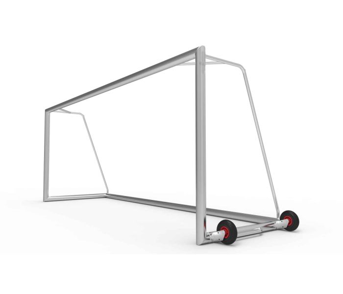Professioneel Voetbaldoel 500x200x150 cm - Transportwielen aan de zijkant