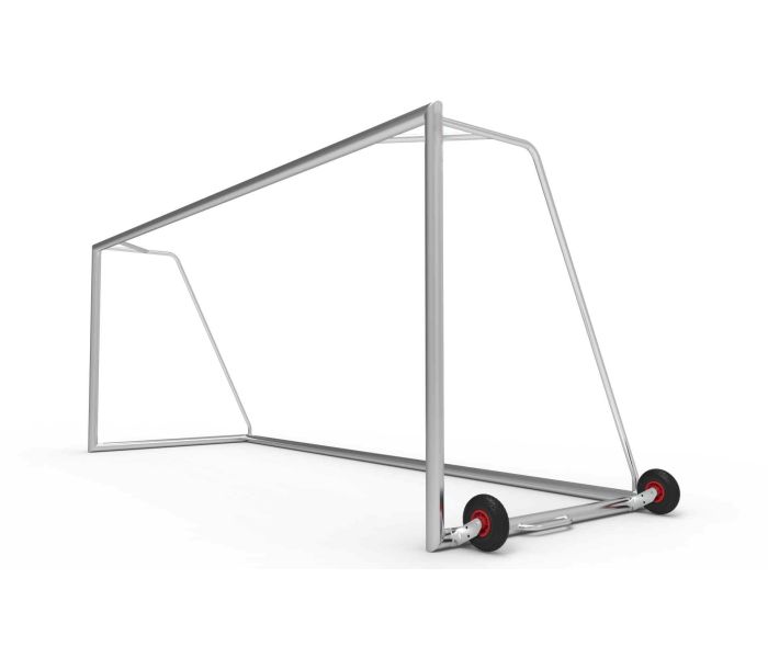 Professioneel Voetbaldoel 500x200x170 cm - Transportwielen aan de zijkant