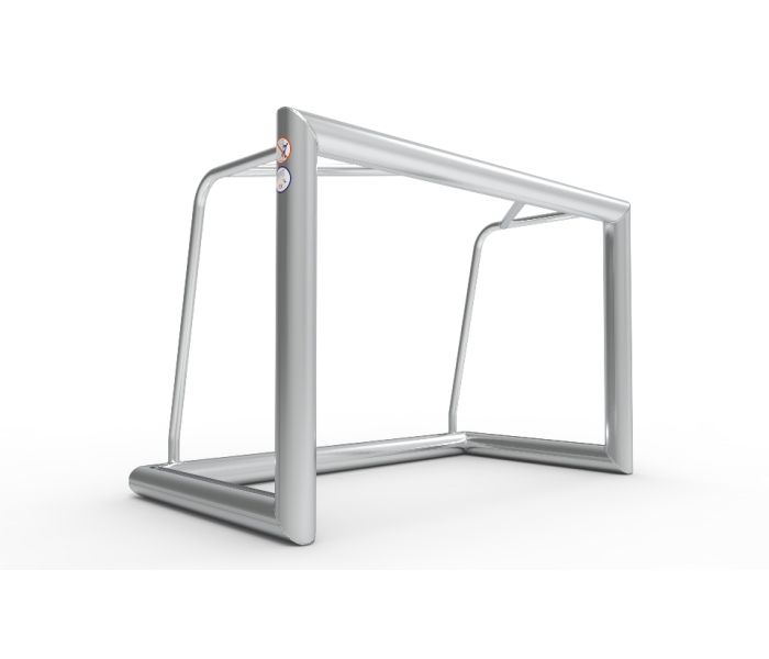 Aluminium Voetbaldoel 120x80x65 cm