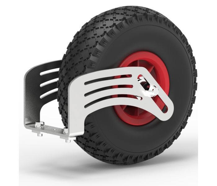 Transportwiel voetbaldoel